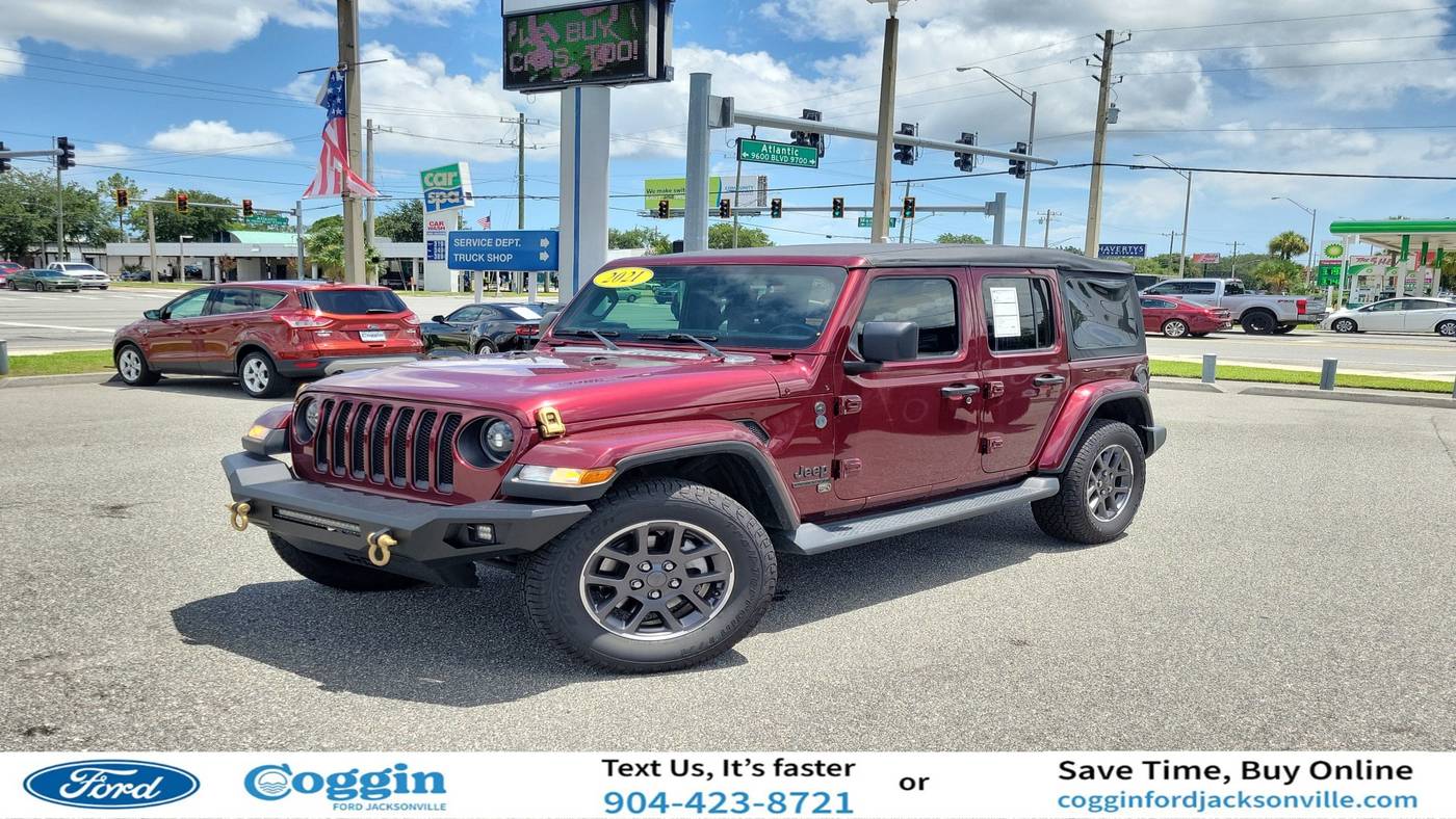 2021 Jeep Wrangler 80th Anniversary — SUV — 57,903 mi — Jacksonville, FL