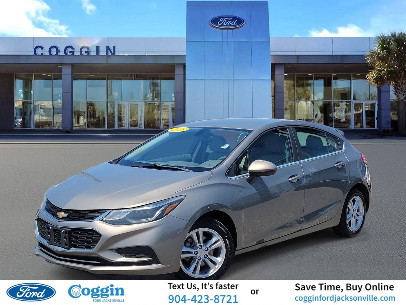 2018 Chevrolet Cruze LT — Hatchback — 55,985 mi — Jacksonville, FL