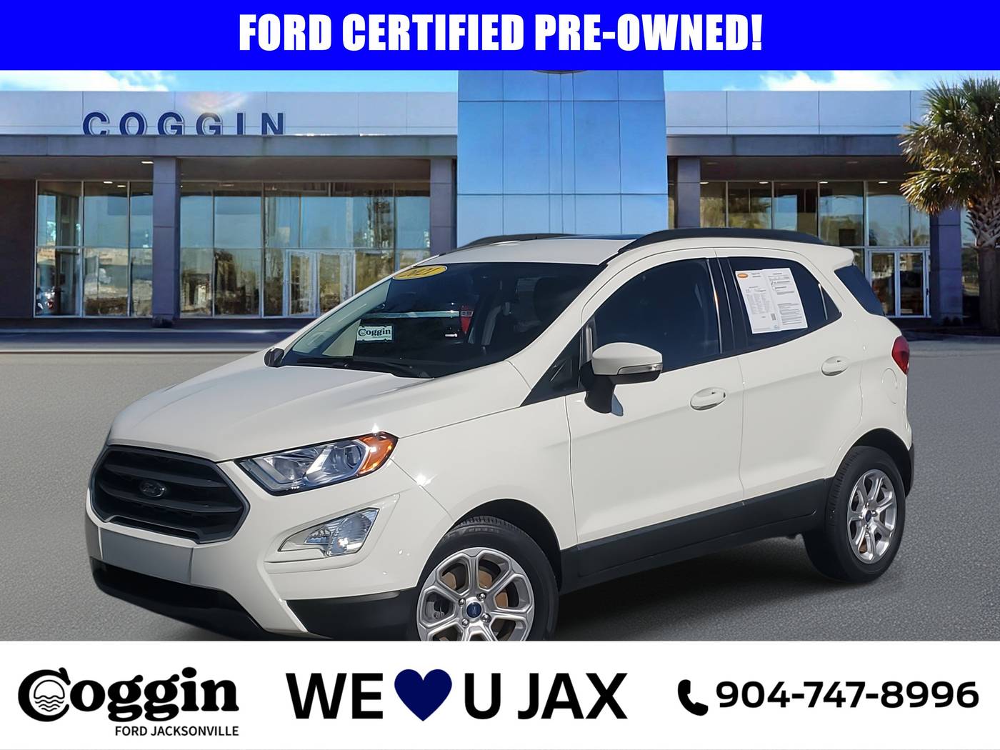 2021 Ford EcoSport SE — SUV — 37,896 mi — Jacksonville, FL