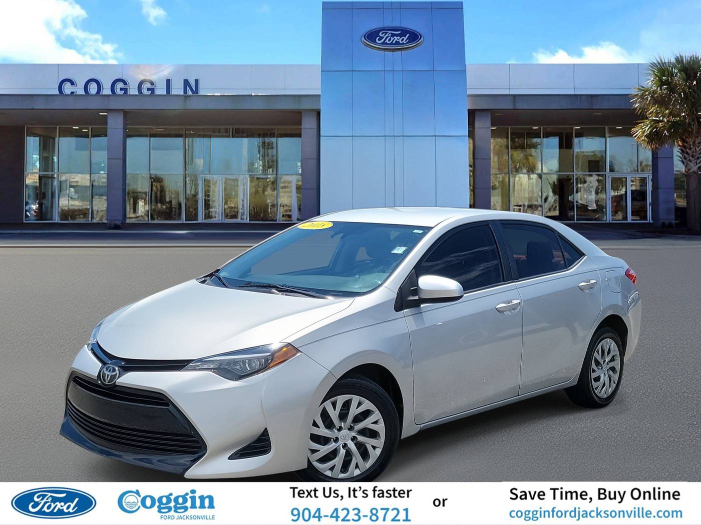 2018 Toyota Corolla L — Sedan — 41,312 mi — Jacksonville, FL