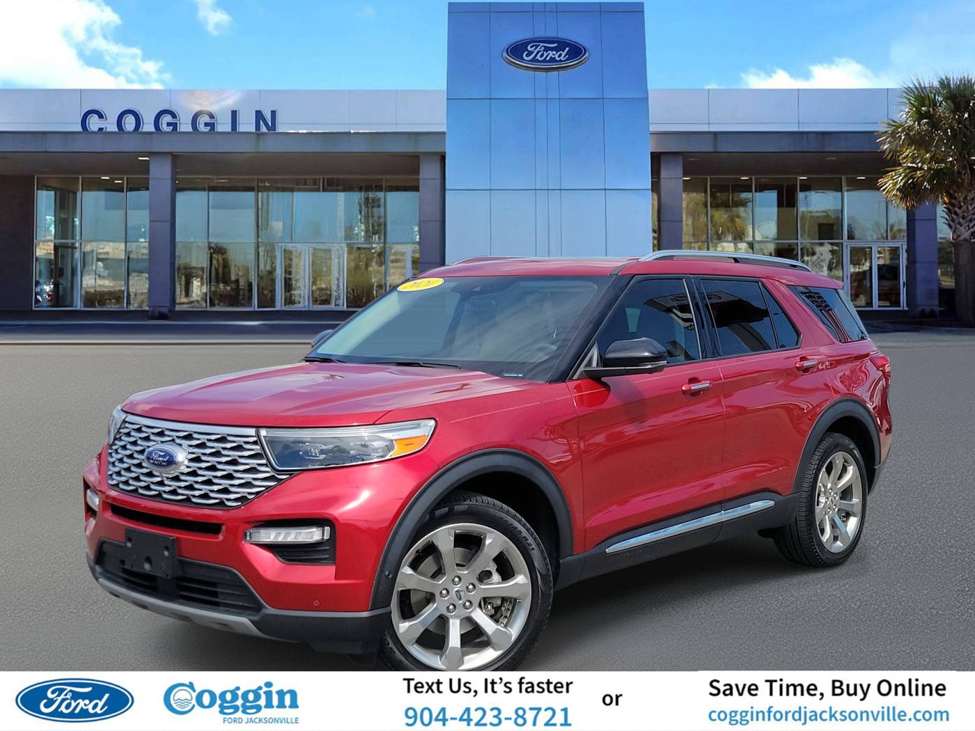 2020 Ford Explorer Platinum — SUV — 41,553 mi — Jacksonville, FL