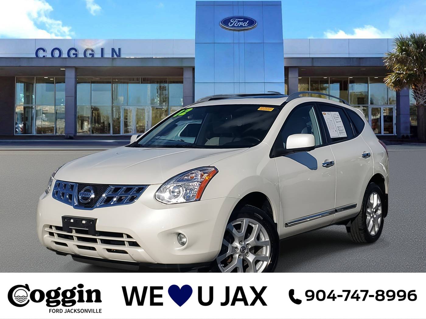 2012 Nissan Rogue SL — SUV — 39,472 mi — Jacksonville, FL