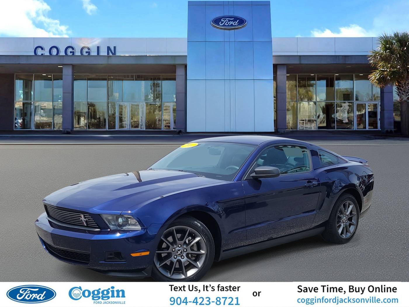 2012 Ford Mustang V6 Premium — Coupe — 63,555 mi — Jacksonville, FL