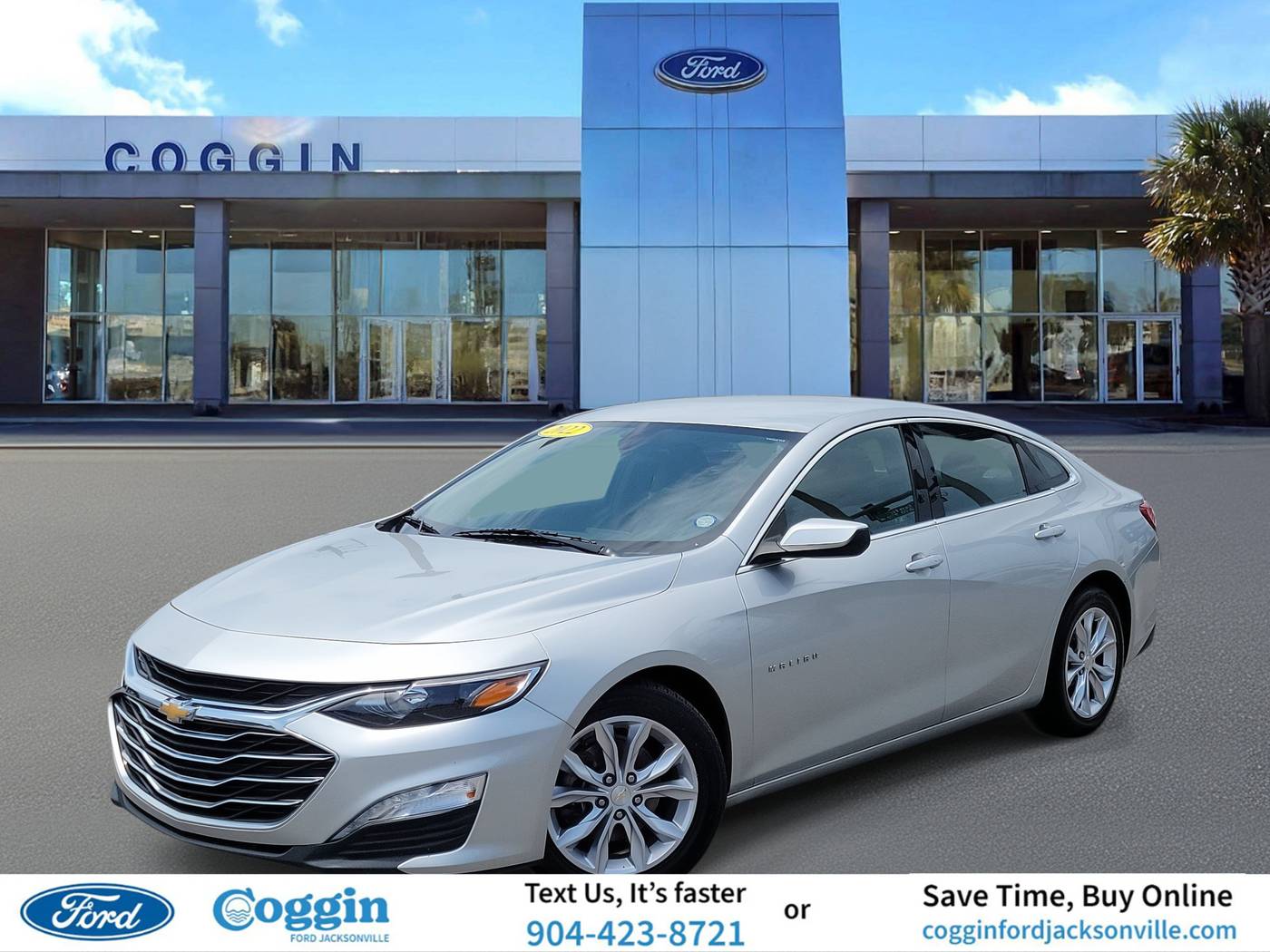 2022 Chevrolet Malibu LT — Sedan — 71,868 mi — Jacksonville, FL