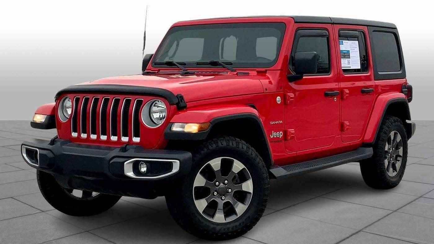 2020 Jeep Wrangler Sahara — SUV — 61,317 mi — Kingwood, TX