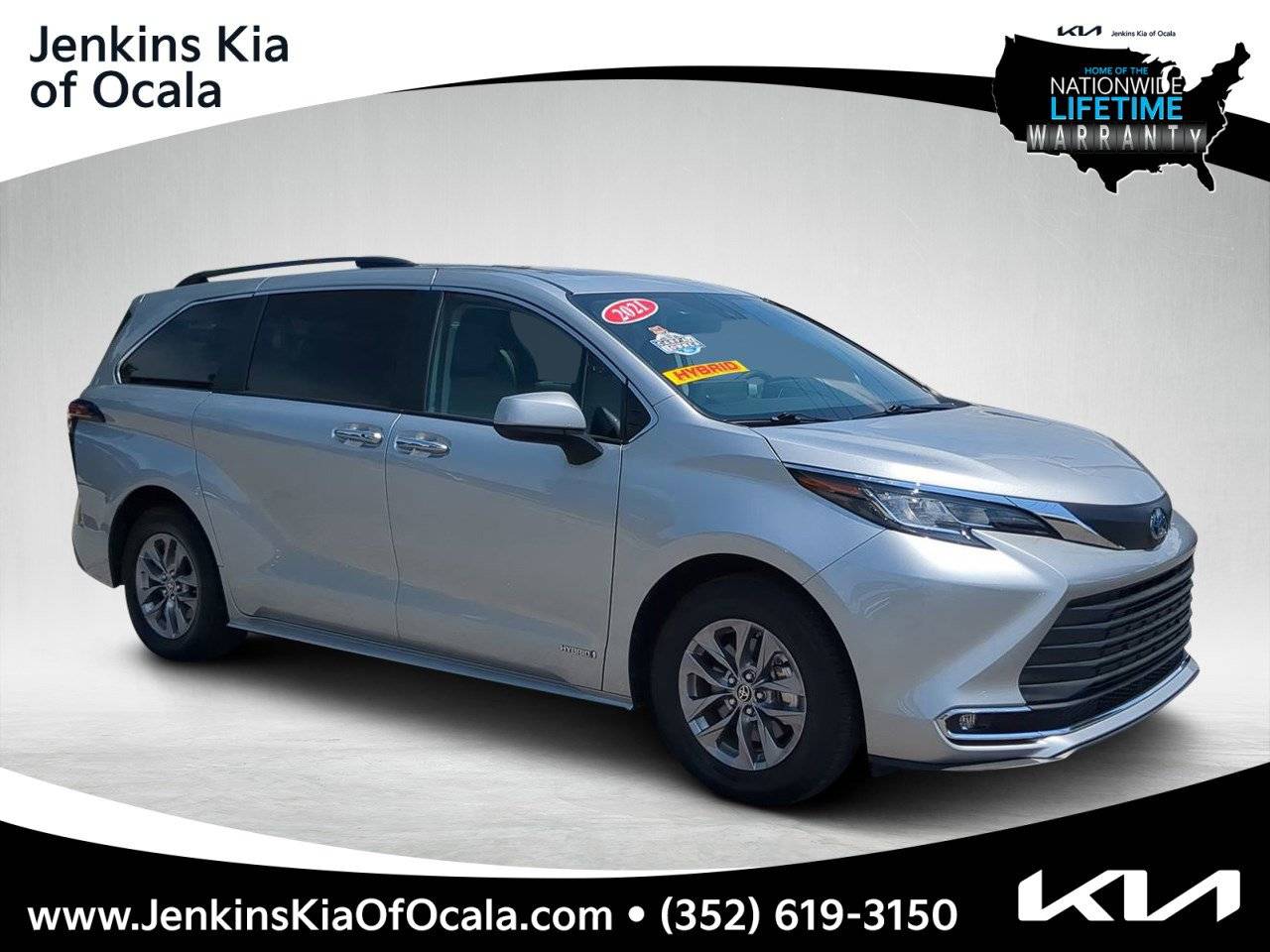 2021 Toyota Sienna XLE — Minivan — 36,804 mi — Ocala, FL