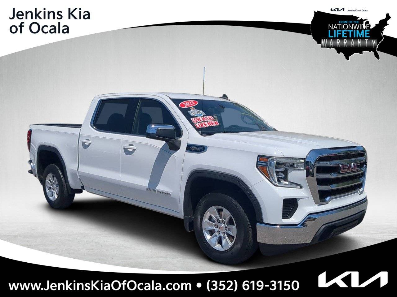 2021 GMC Sierra 1500 SLE — Pickup Truck — 20,907 mi — Ocala, FL