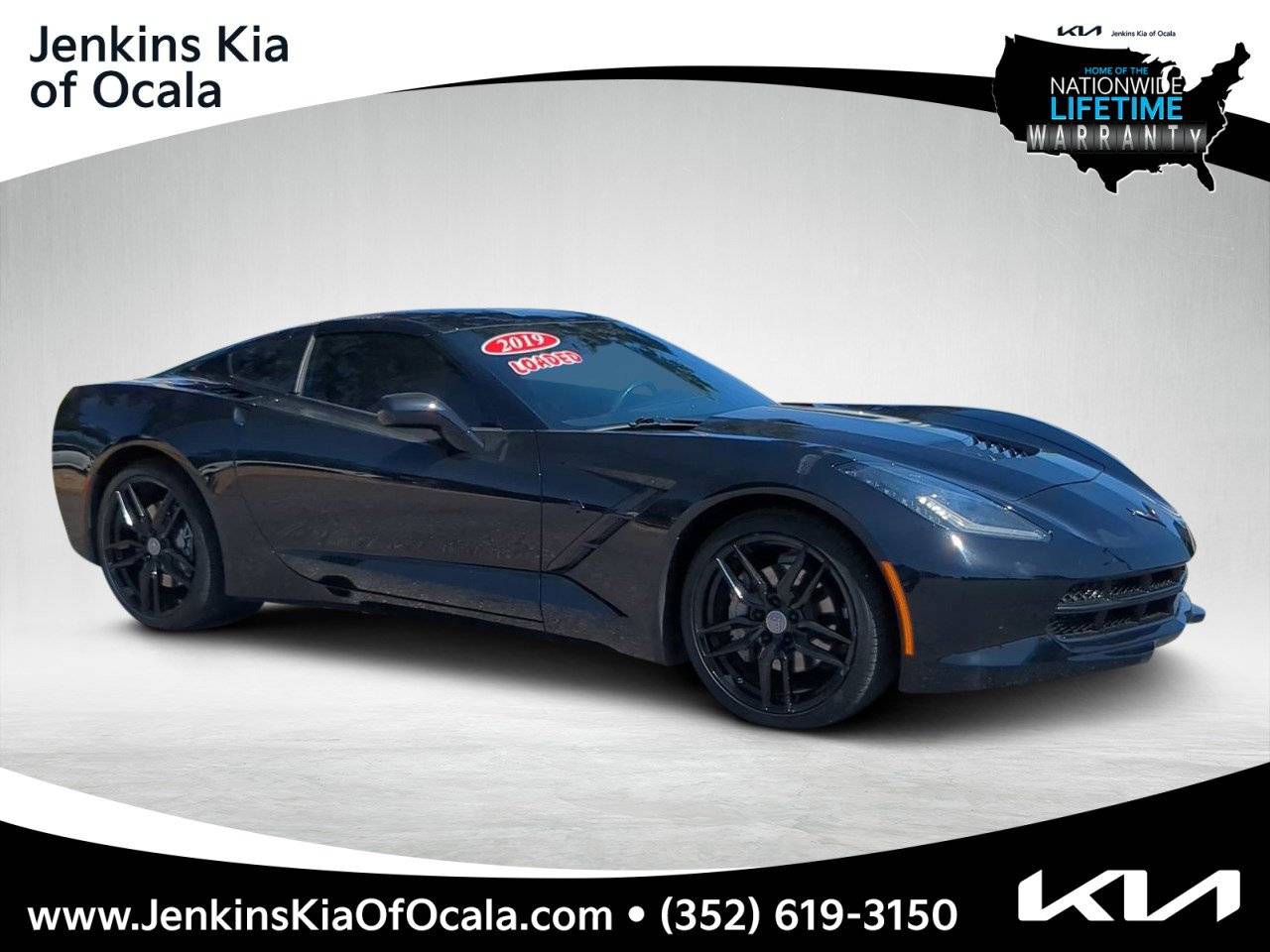 2019 Chevrolet Corvette 1LT — Coupe — 22,175 mi — Ocala, FL