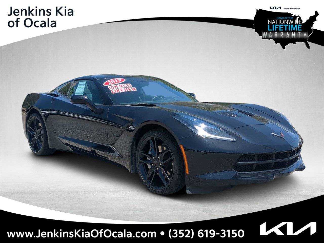 2019 Chevrolet Corvette 1LT — Coupe — 30,958 mi — Ocala, FL