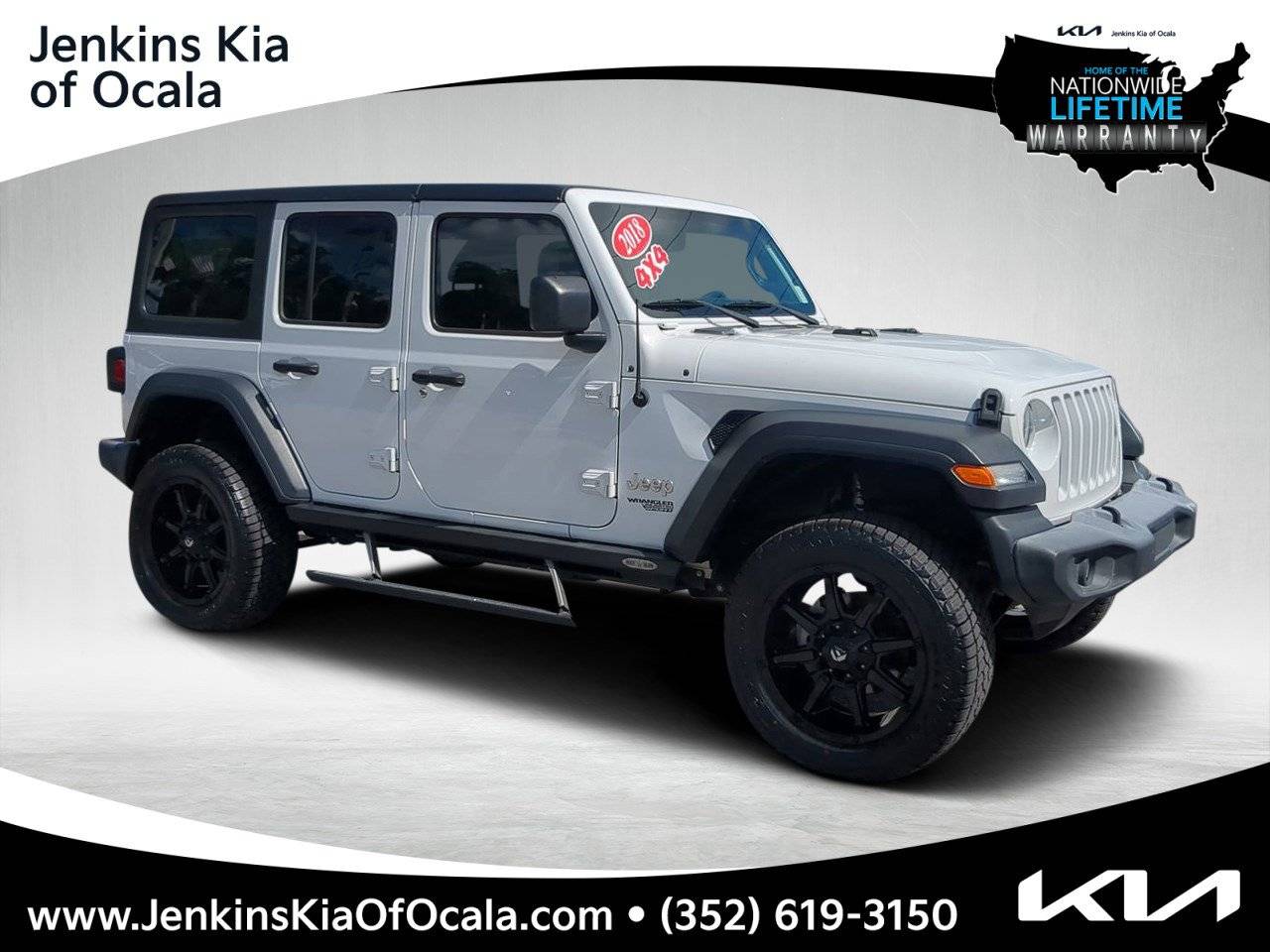 2018 Jeep Wrangler Sport S — SUV — 87,318 mi — Ocala, FL
