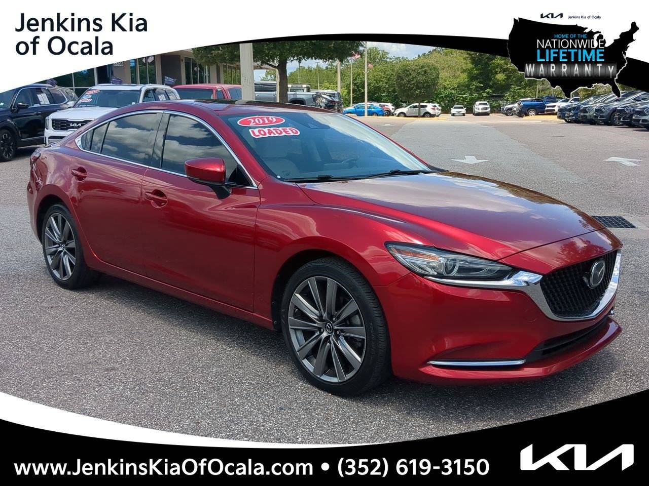 2019 Mazda Mazda6 Grand Touring Reserve — Sedan — 106,081 mi — Ocala, FL