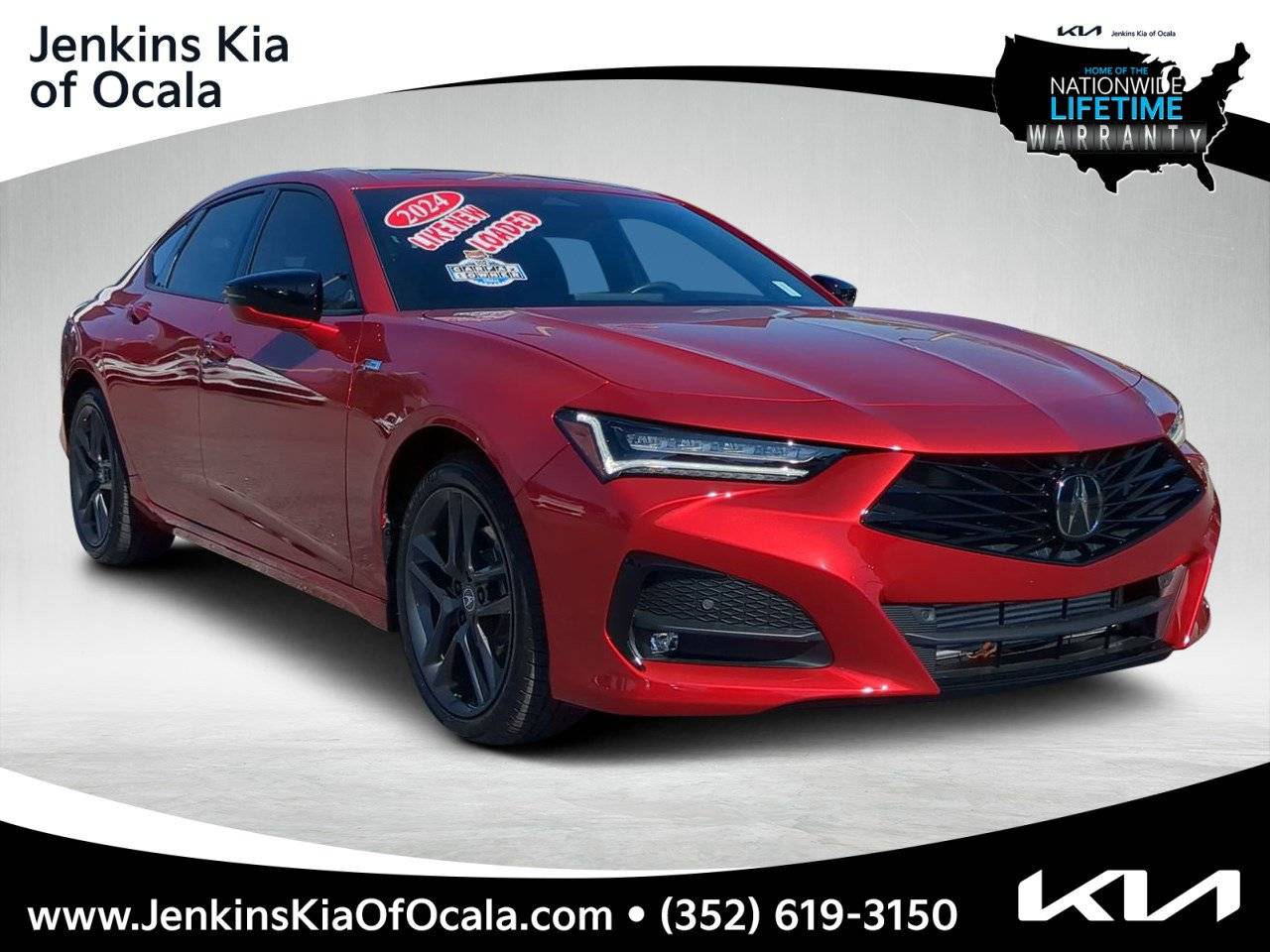 2024 Acura TLX A-Spec Package — Sedan — 8,454 mi — Ocala, FL