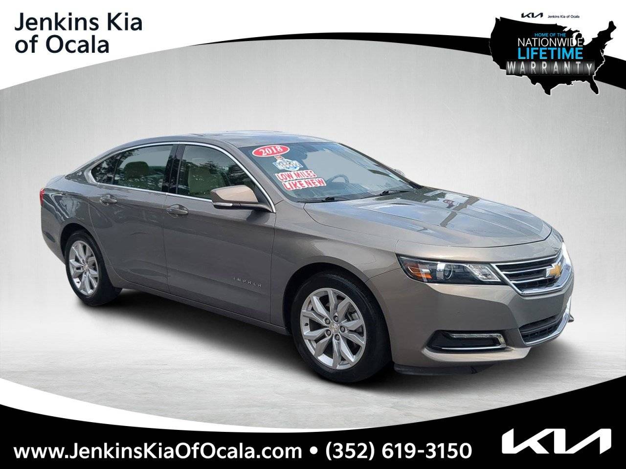 2018 Chevrolet Impala LT — Sedan — 43,875 mi — Ocala, FL