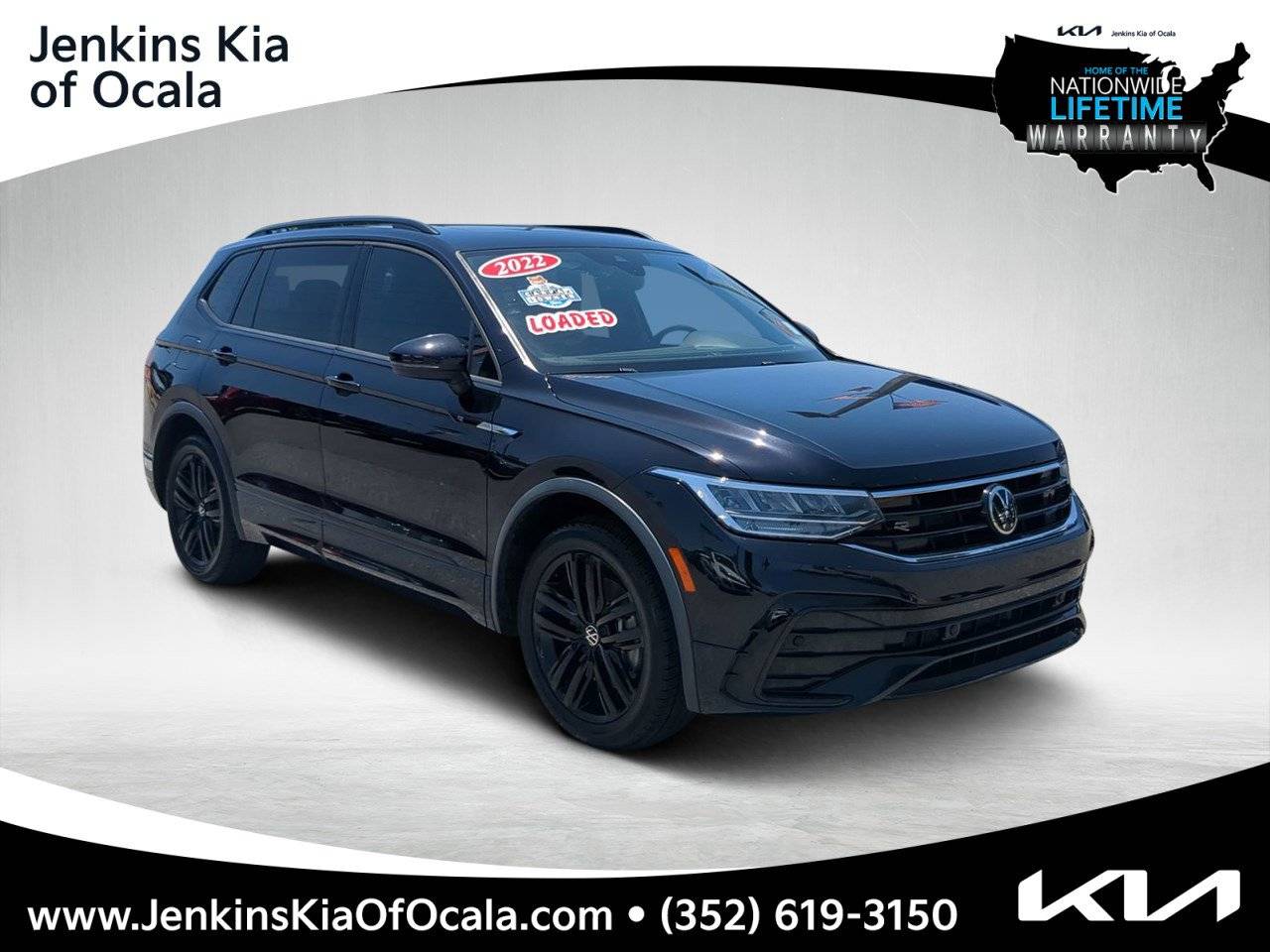 2022 Volkswagen Tiguan SE R-Line Black — SUV — 55,465 mi — Ocala, FL