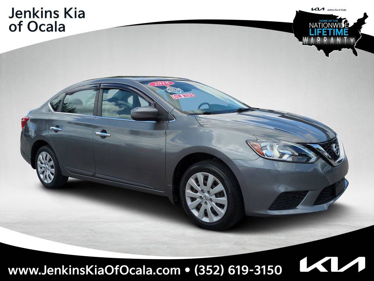 2018 Nissan Sentra S — Sedan — 63,819 mi — Ocala, FL