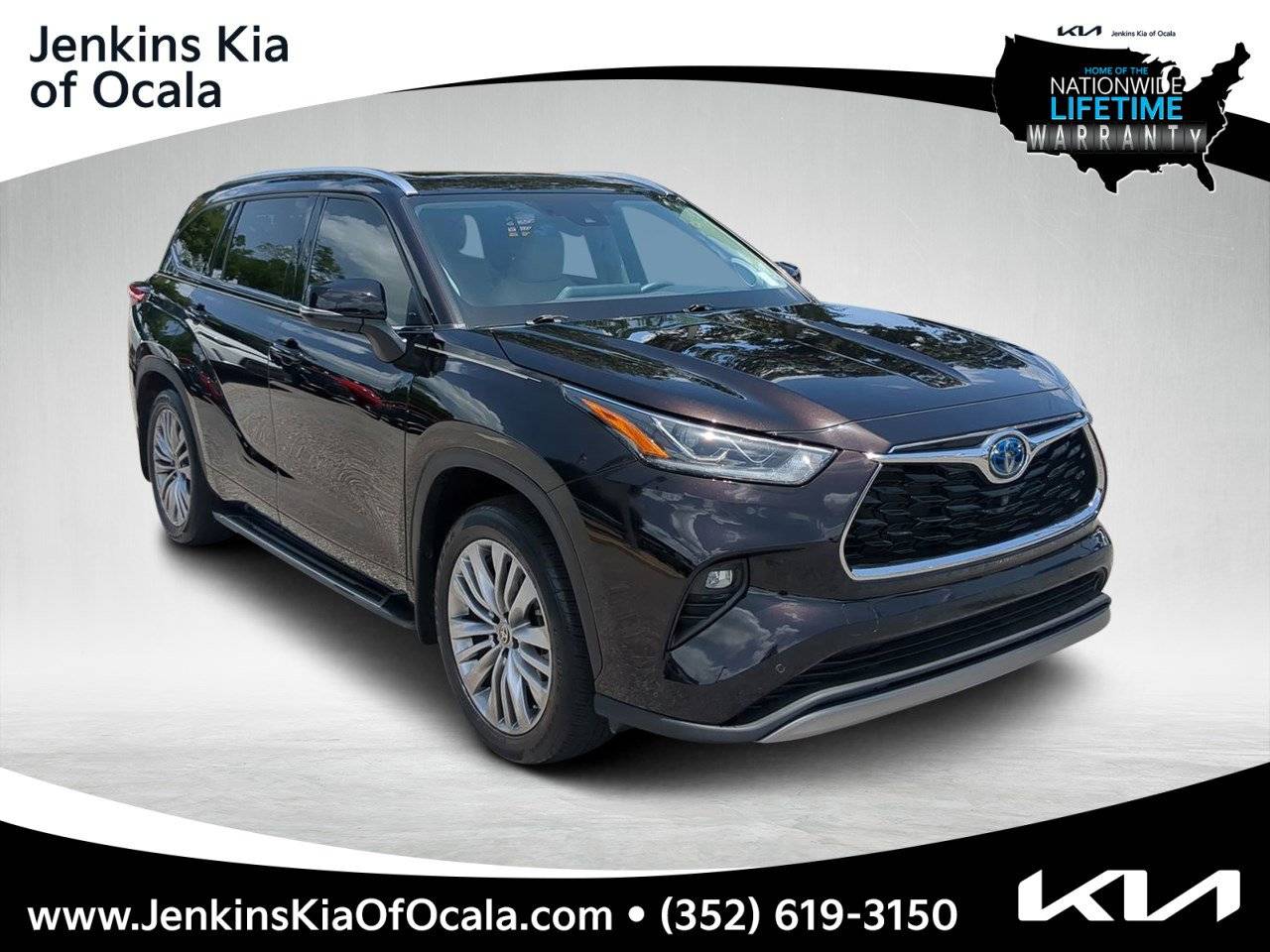 2022 Toyota Highlander Hybrid Platinum — SUV — 26,198 mi — Ocala, FL