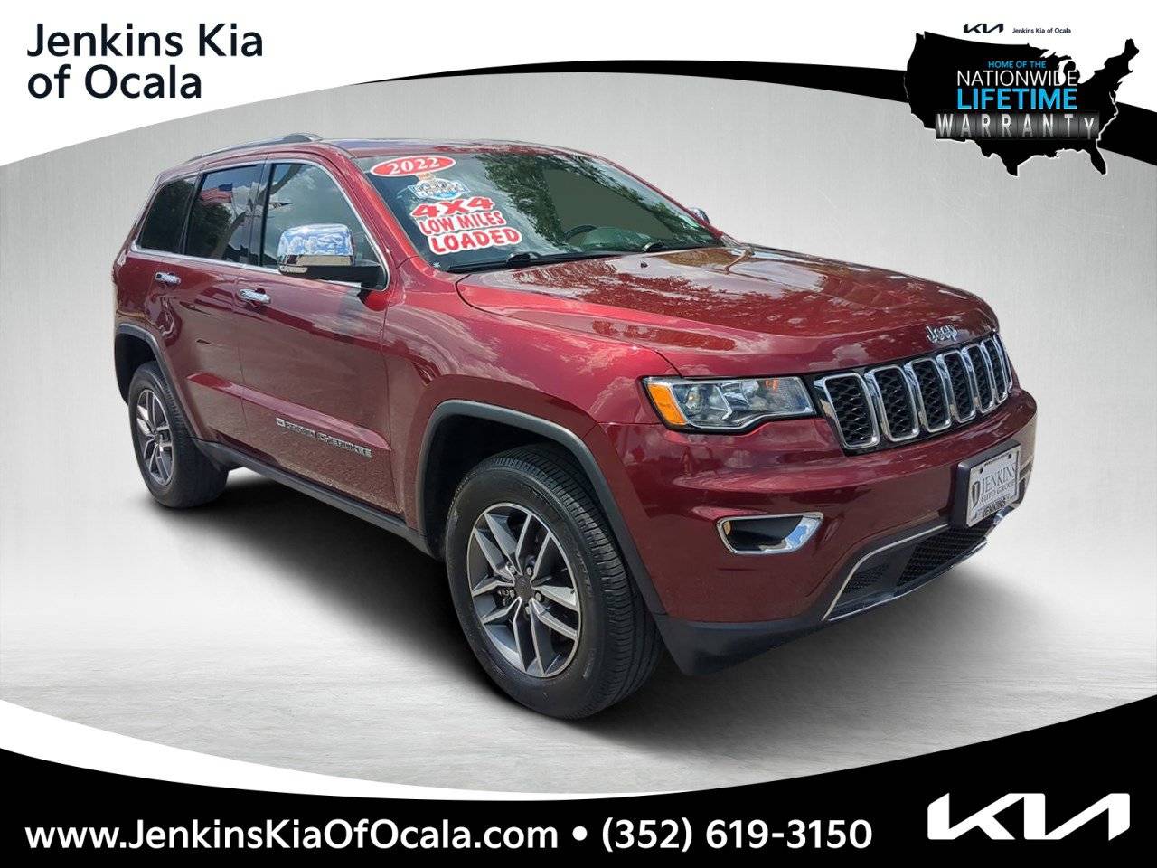 2022 Jeep Grand Cherokee WK Limited — SUV — 37,220 mi — Ocala, FL