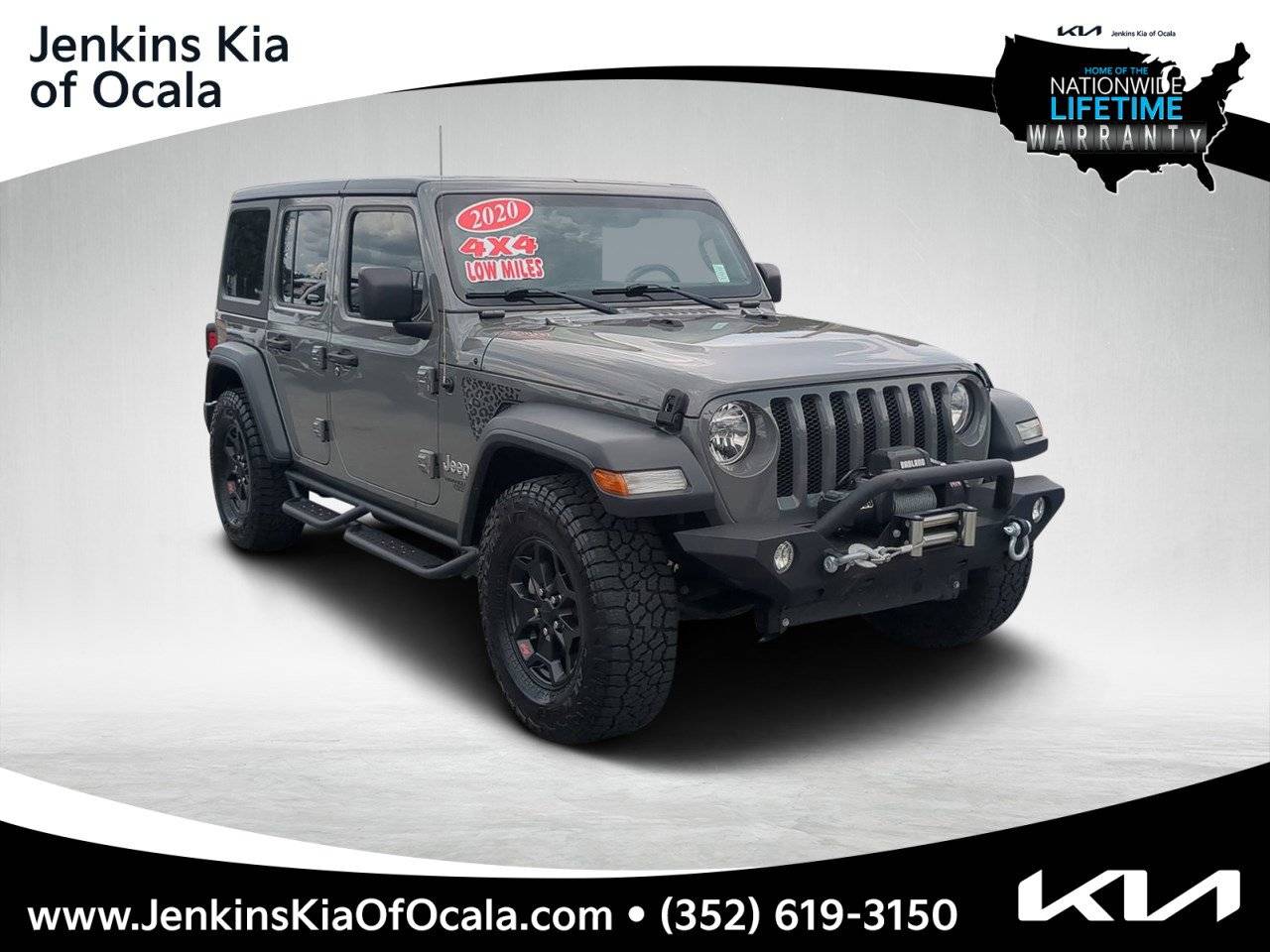 2020 Jeep Wrangler Sport — SUV — 50,236 mi — Ocala, FL