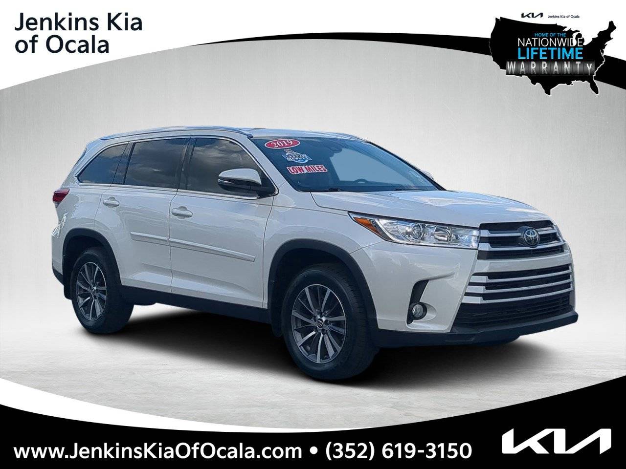 2019 Toyota Highlander XLE — SUV — 55,565 mi — Ocala, FL