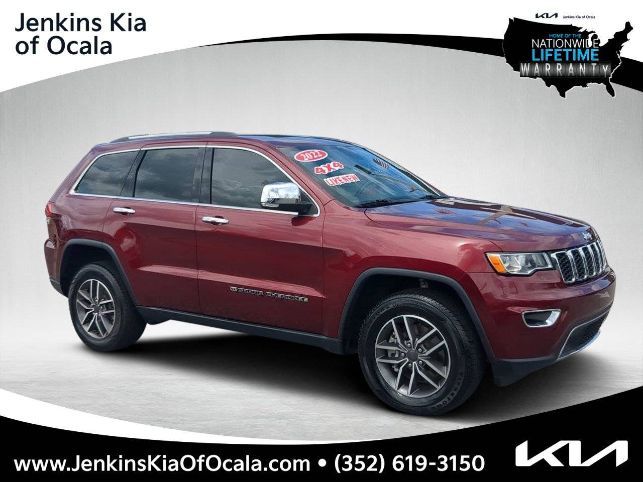 2022 Jeep Grand Cherokee WK Limited — SUV — 59,282 mi — Ocala, FL