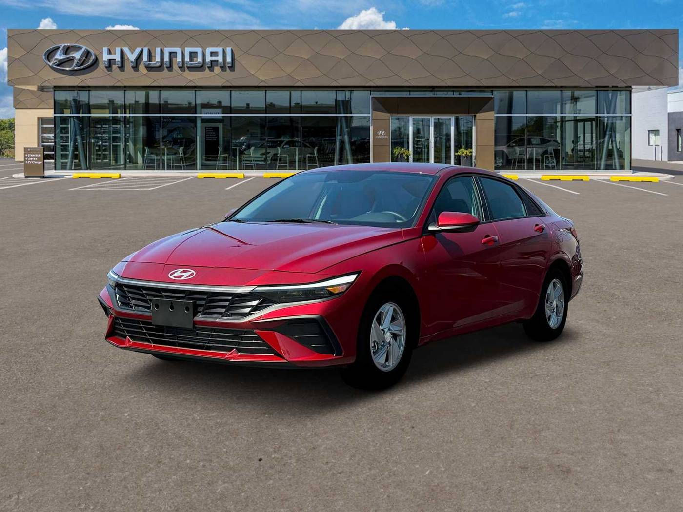 2025 Hyundai Elantra SE — Sedan — 3,194 mi — Houston, TX
