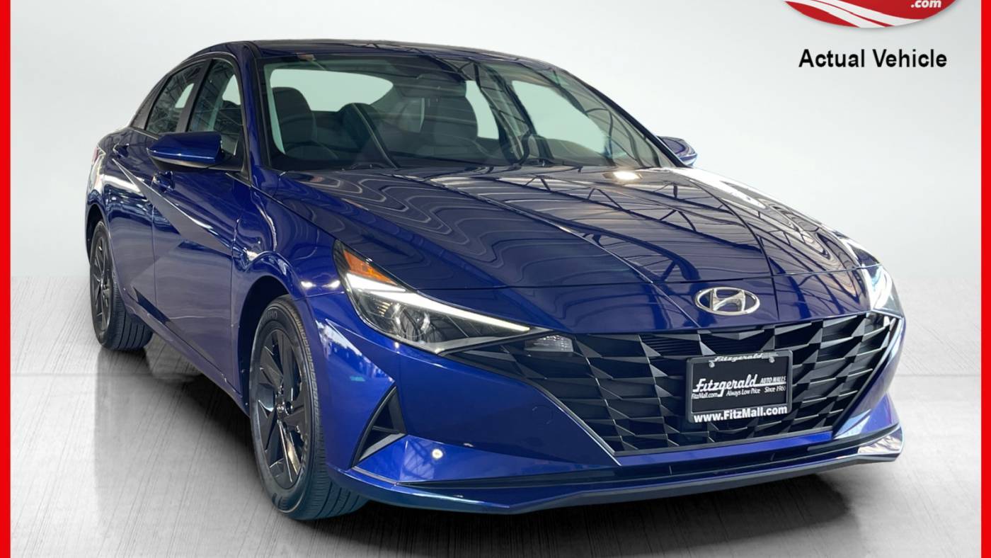 2022 Hyundai Elantra Hybrid Blue — Sedan — 38,734 mi — Gaithersburg, MD