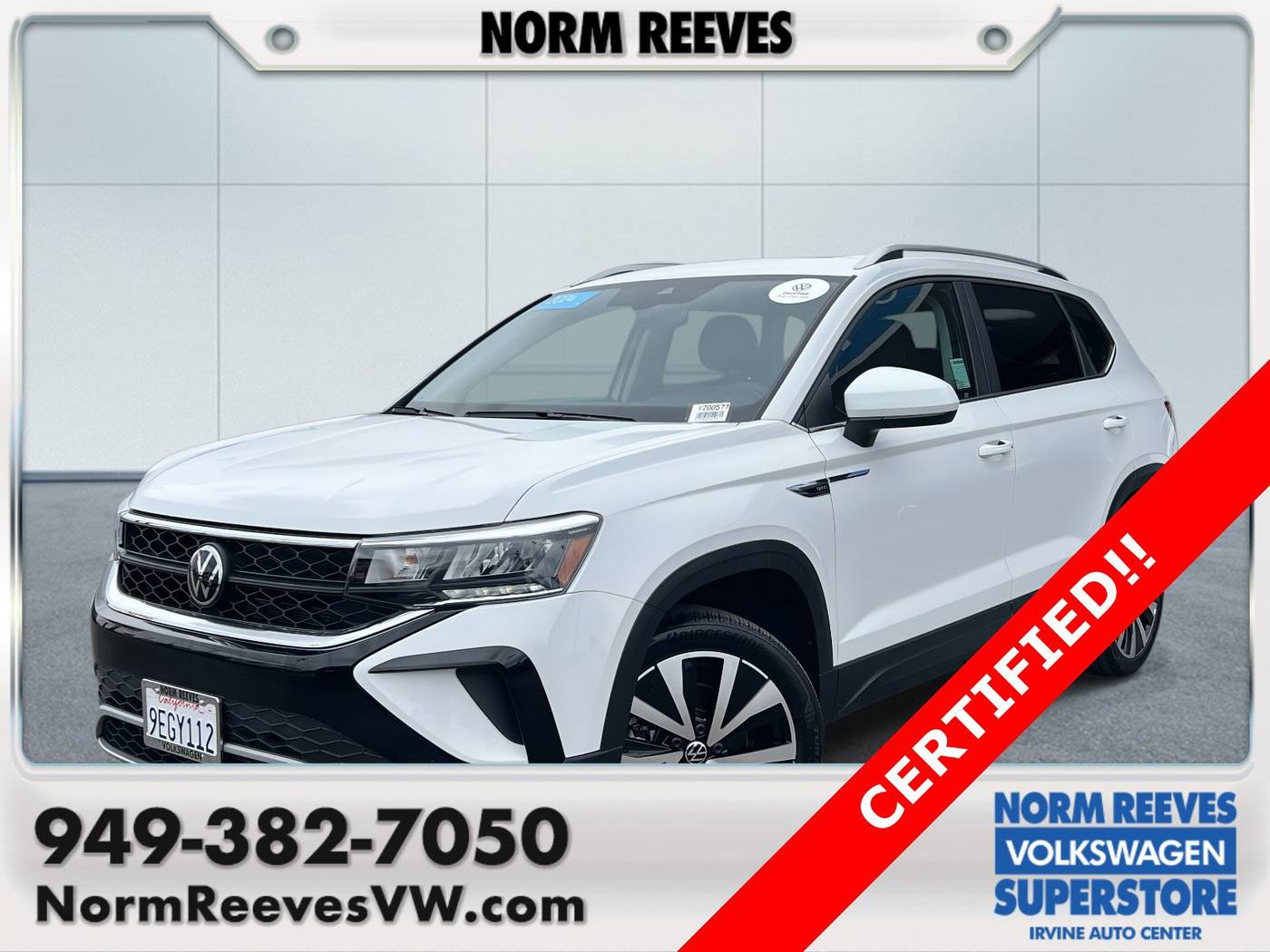 2024 Volkswagen Taos SE — SUV — 10,958 mi — Irvine, CA