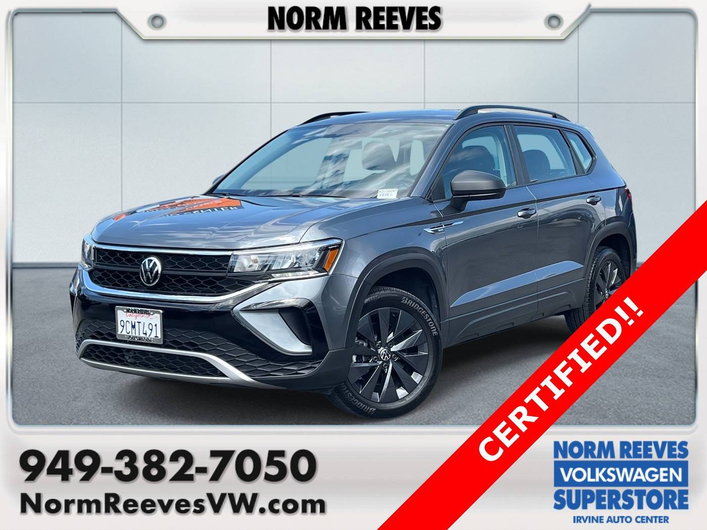 2022 Volkswagen Taos S — SUV — 25,036 mi — Irvine, CA