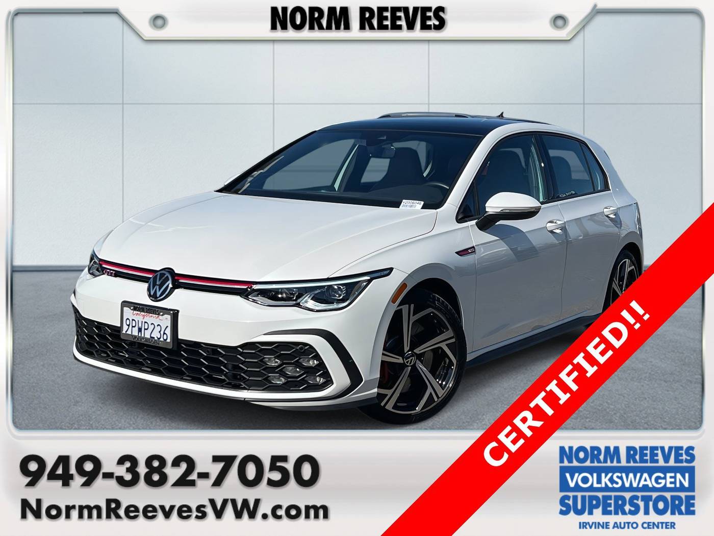 2024 Volkswagen Golf GTI SE — Hatchback — 7,336 mi — Irvine, CA