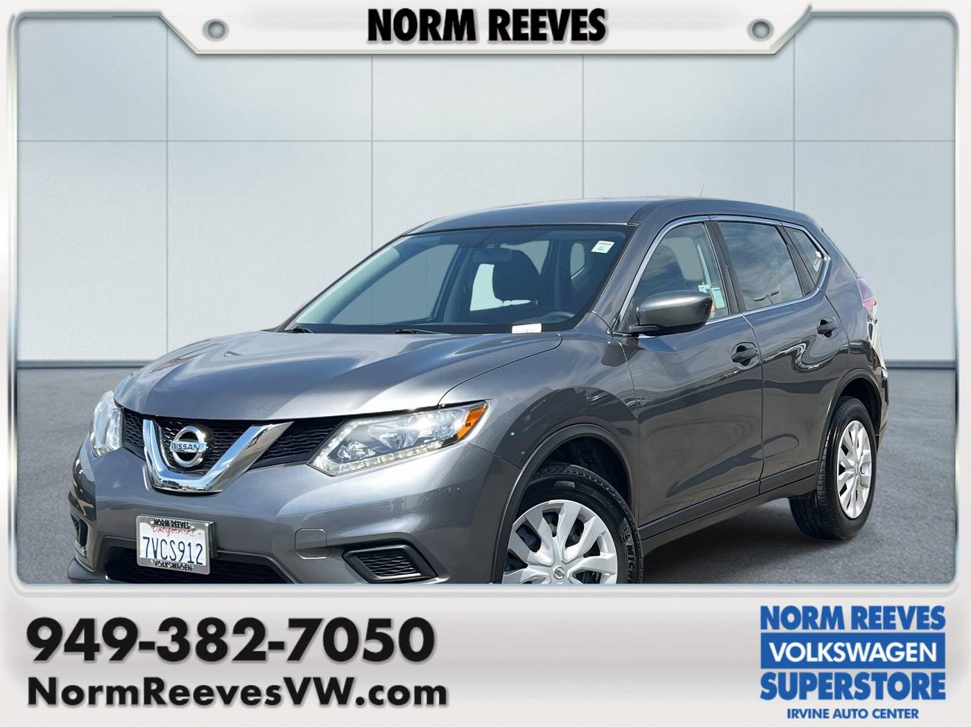 2016 Nissan Rogue S — SUV — 59,372 mi — Irvine, CA