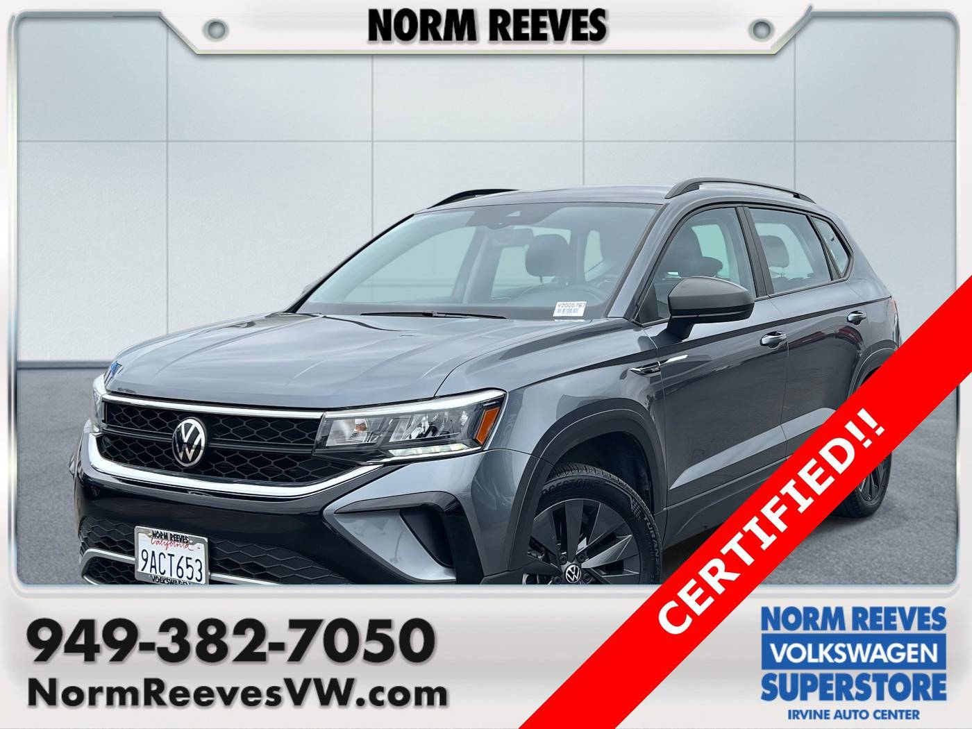 2022 Volkswagen Taos S — SUV — 64,925 mi — Irvine, CA