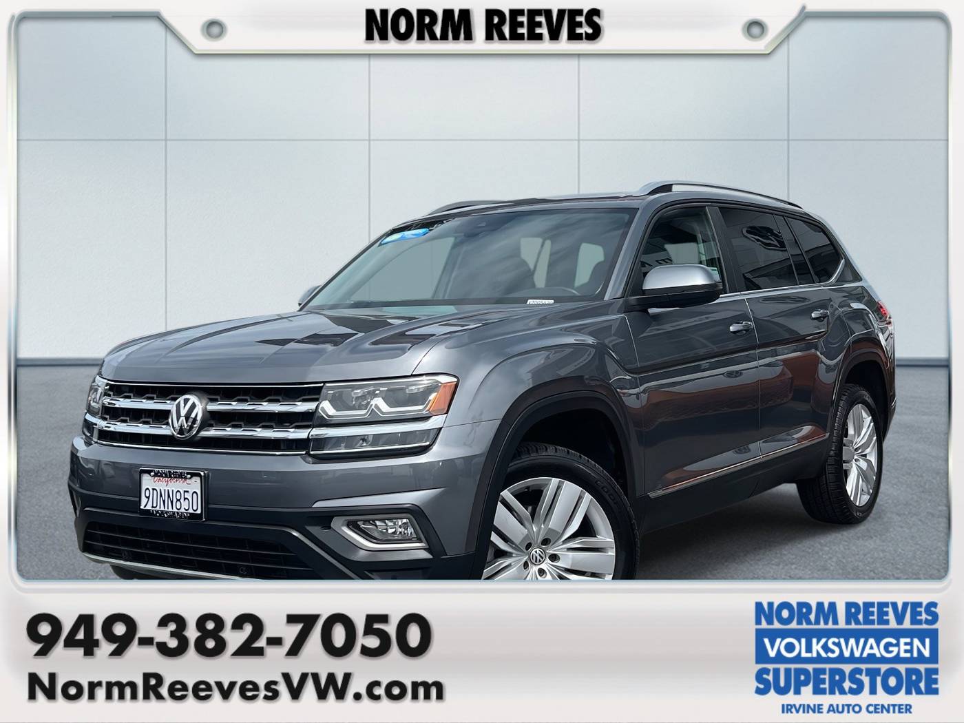 2019 Volkswagen Atlas SEL — SUV — 45,700 mi — Irvine, CA