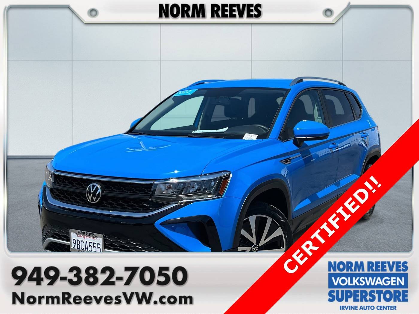 2022 Volkswagen Taos SE — SUV — 16,711 mi — Irvine, CA