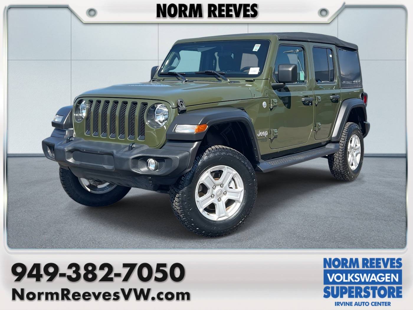 2021 Jeep Wrangler Sport S — SUV — 97,363 mi — Irvine, CA