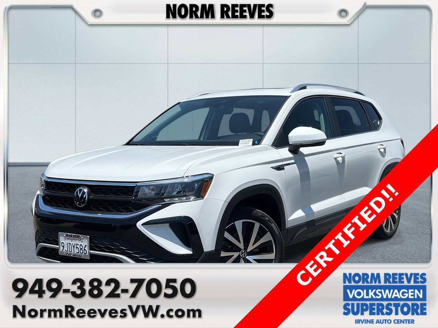 2023 Volkswagen Taos SE — SUV — 7,665 mi — Irvine, CA