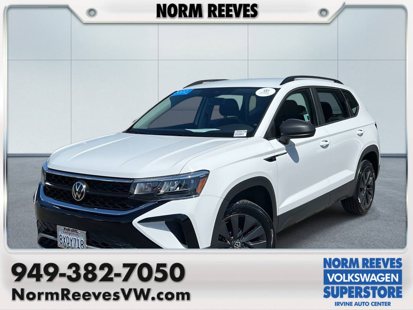 2022 Volkswagen Taos S — SUV — 53,065 mi — Irvine, CA