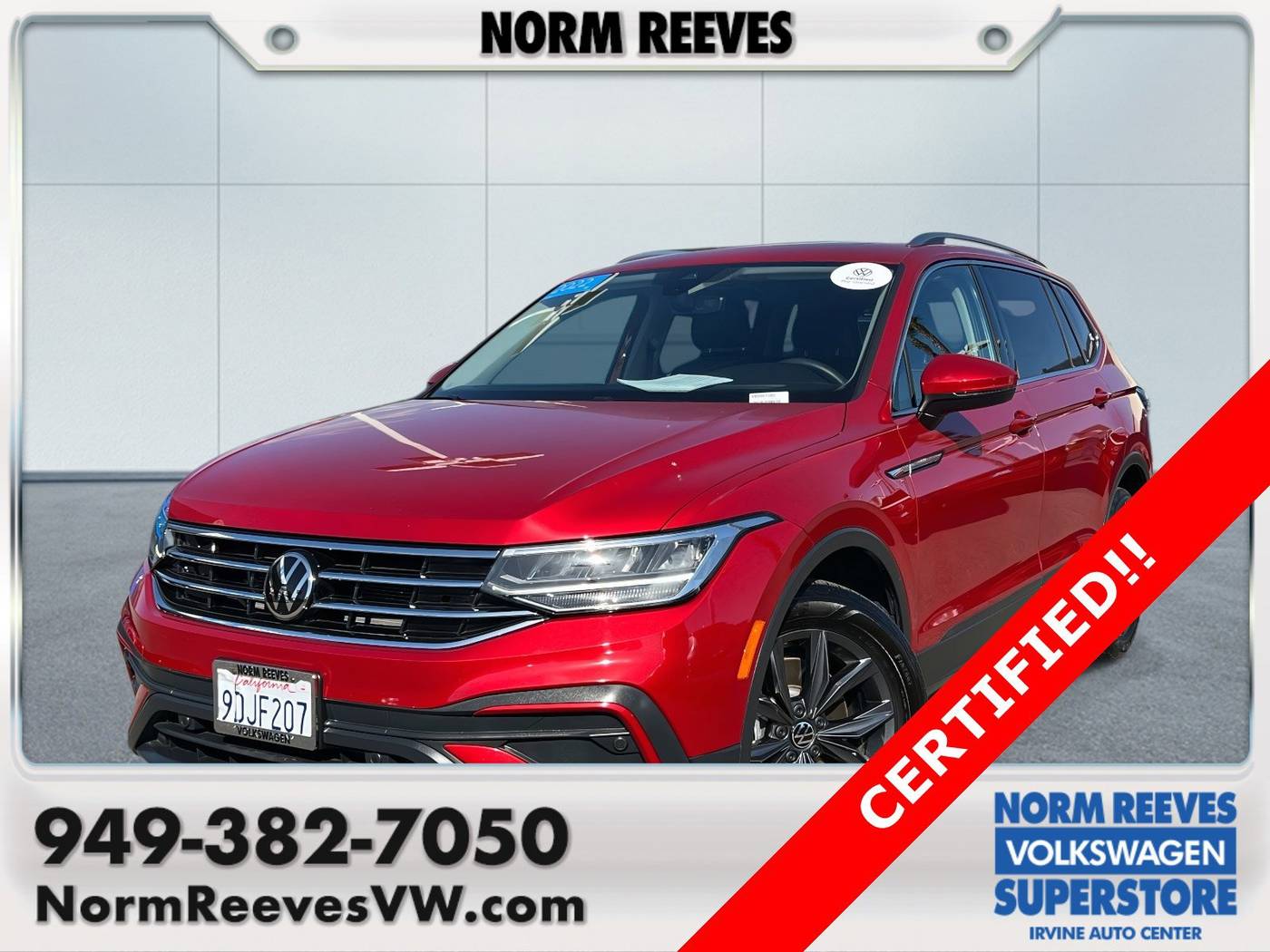 2022 Volkswagen Tiguan SE — SUV — 20,646 mi — Irvine, CA