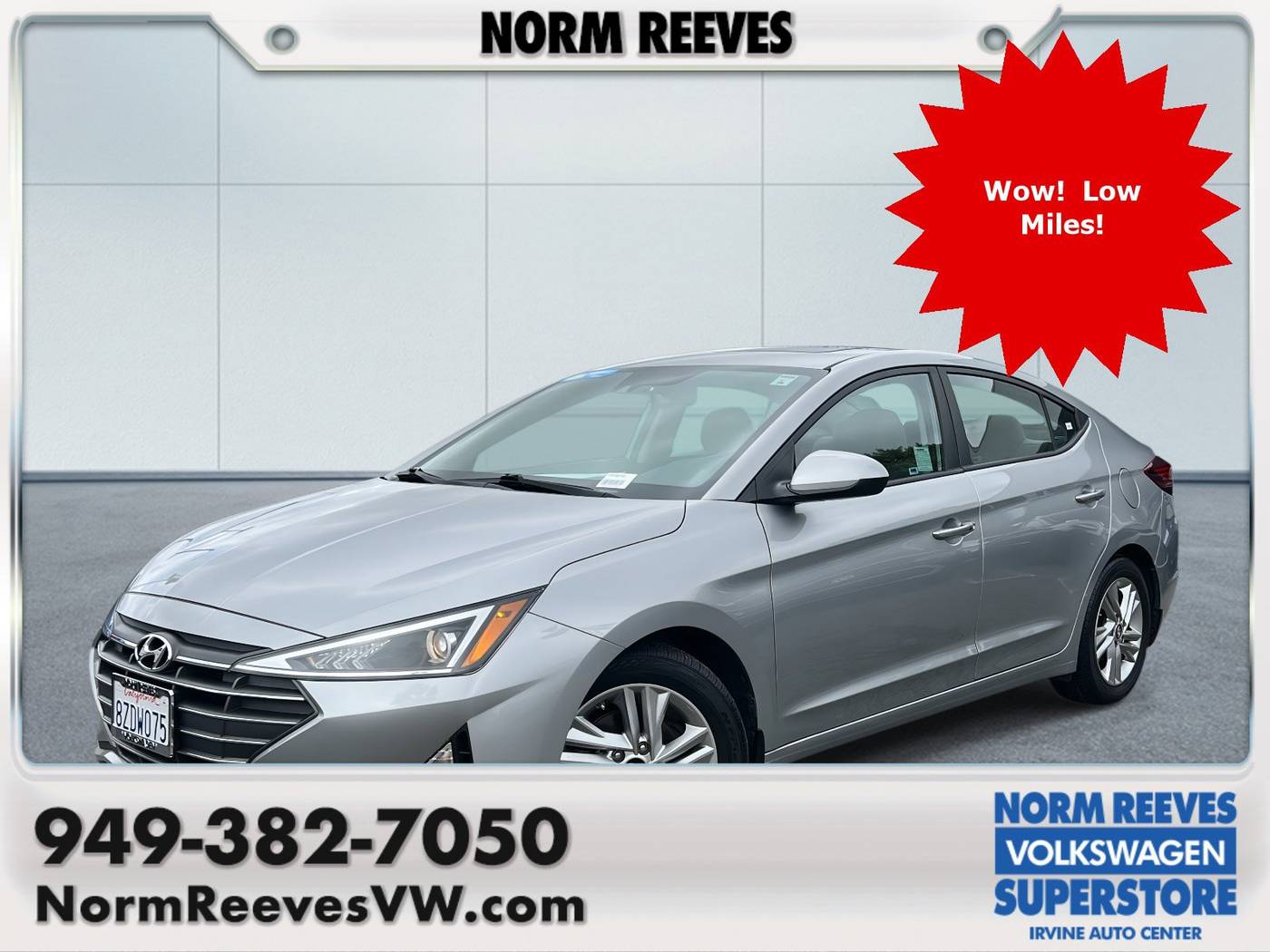 2020 Hyundai Elantra Value Edition — Sedan — 16,990 mi — Irvine, CA
