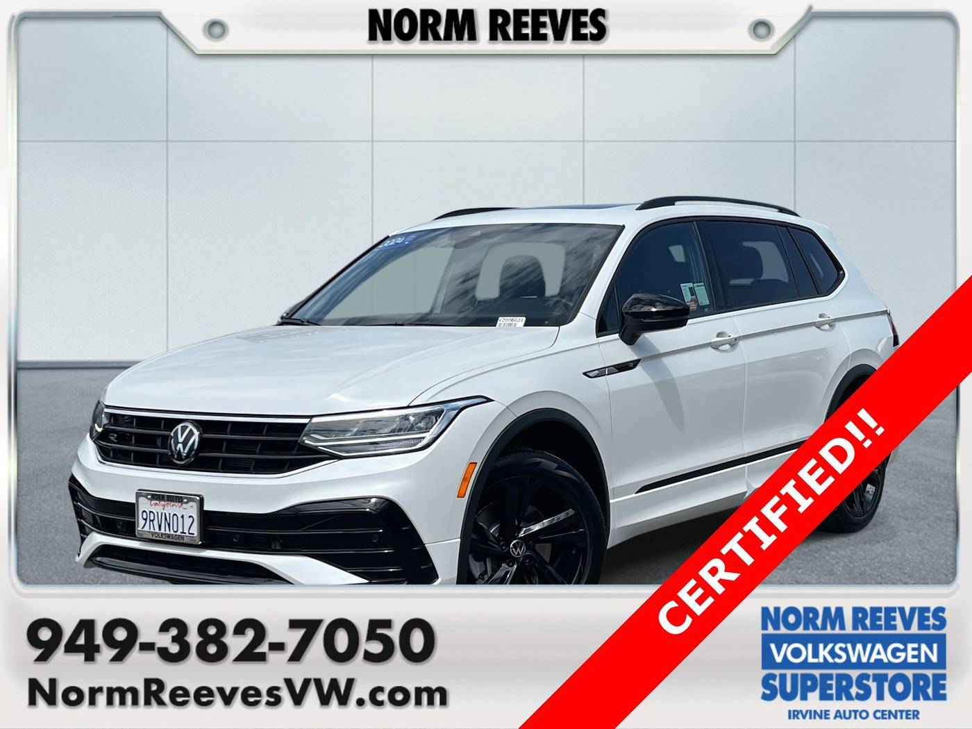 2024 Volkswagen Tiguan SE R-Line Black — SUV — 9,191 mi — Irvine, CA
