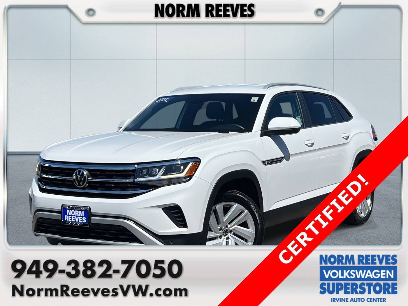 2021 Volkswagen Atlas Cross Sport SE with Technology — SUV — 72,005 mi — Irvine, CA