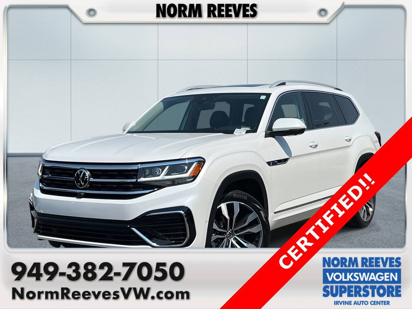 2022 Volkswagen Atlas SEL Premium R-Line — SUV — 25,540 mi — Irvine, CA