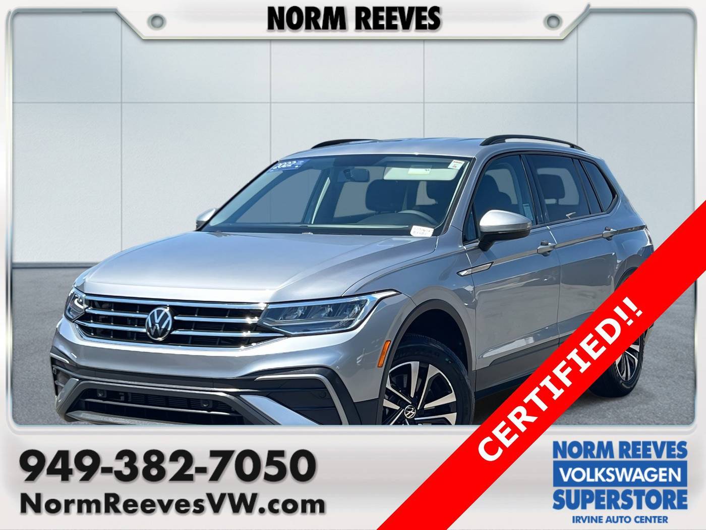 2022 Volkswagen Tiguan S — SUV — 27,498 mi — Irvine, CA