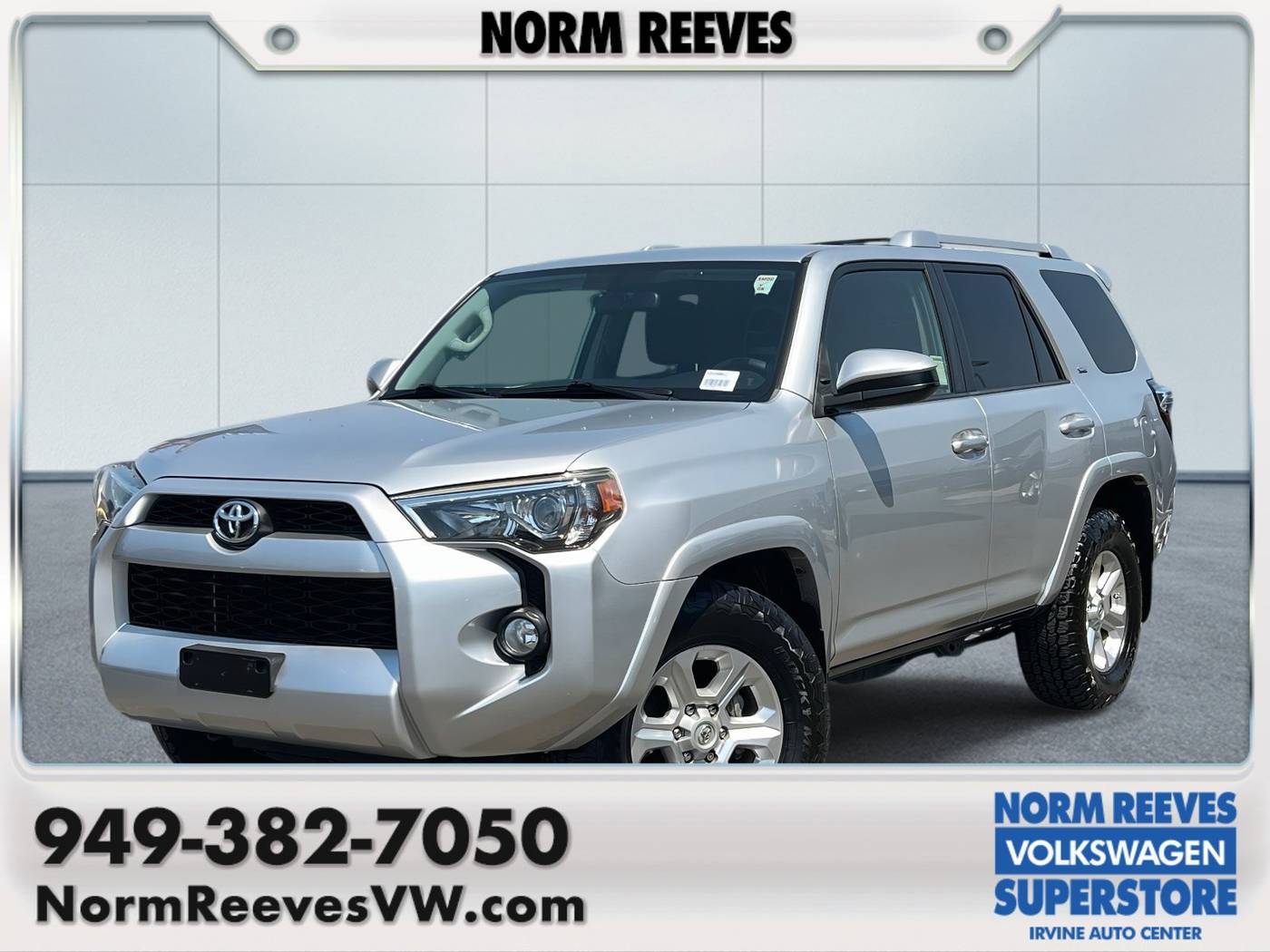 2017 Toyota 4Runner SR5 — SUV — 104,861 mi — Irvine, CA