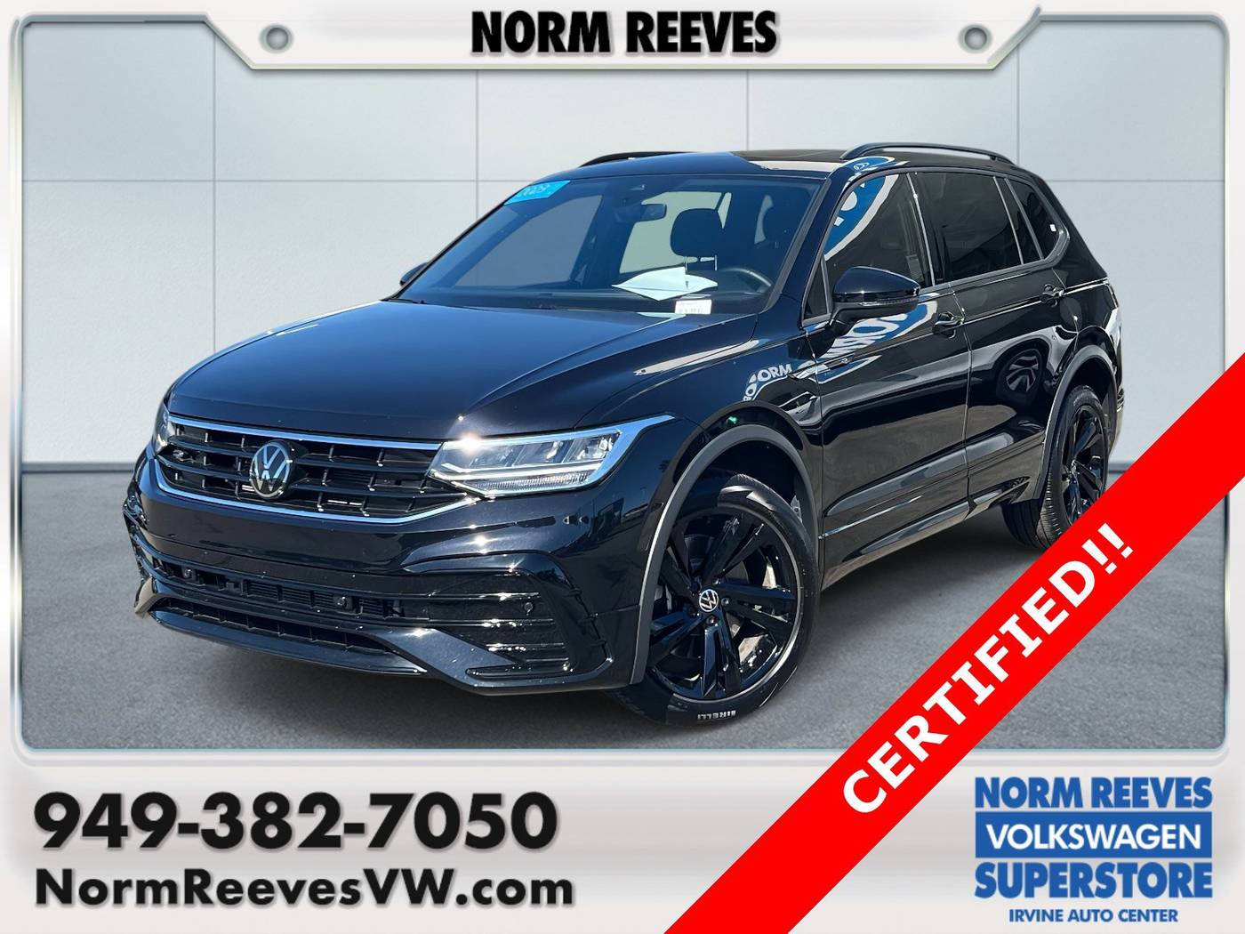 2023 Volkswagen Tiguan SE R-Line Black — SUV — 23,283 mi — Irvine, CA