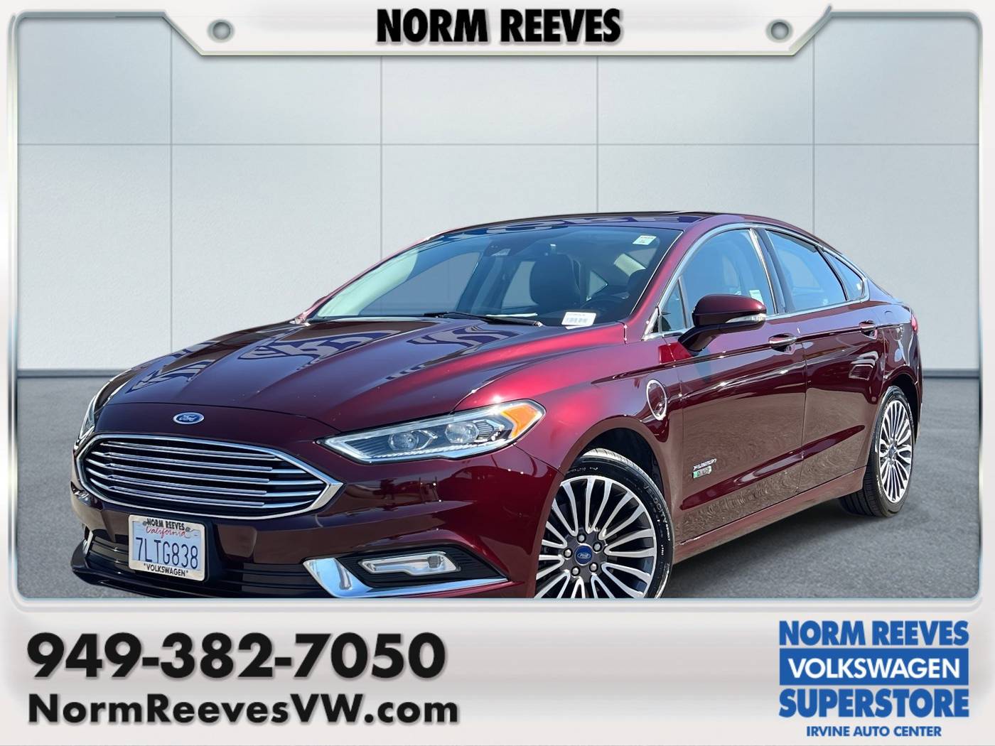 2017 Ford Fusion Energi Titanium — Sedan — 88,065 mi — Irvine, CA