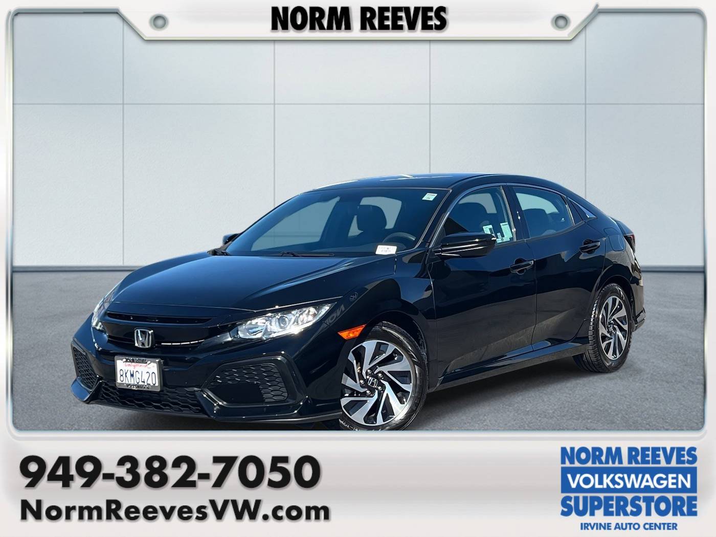 2019 Honda Civic LX — Hatchback — 30,737 mi — Irvine, CA