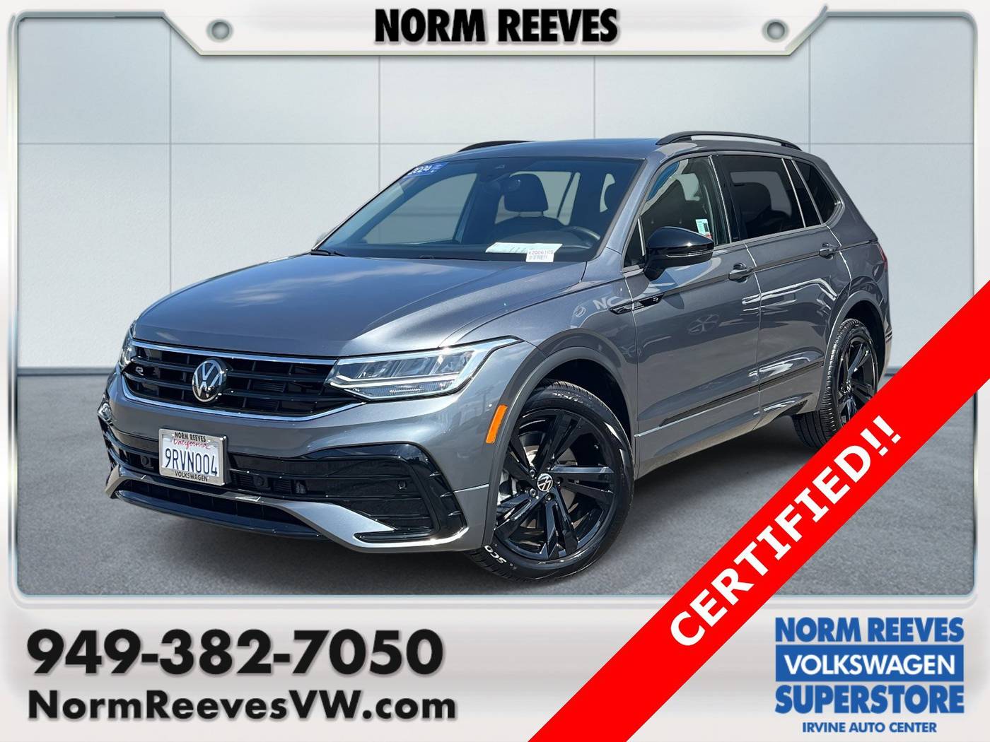 2024 Volkswagen Tiguan SE R-Line Black — SUV — 6,780 mi — Irvine, CA