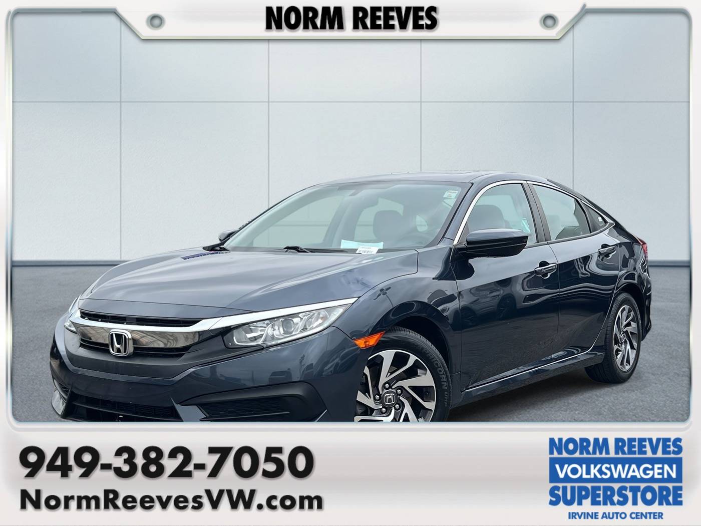 2018 Honda Civic EX — Sedan — 88,587 mi — Irvine, CA