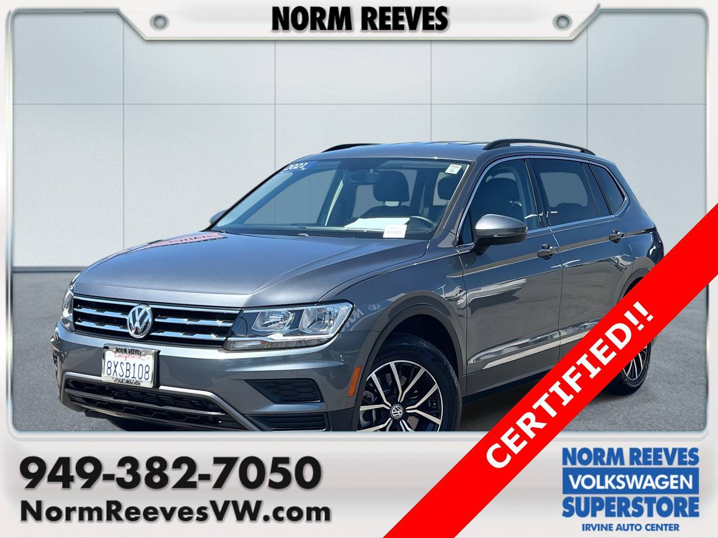 2021 Volkswagen Tiguan SE — SUV — 36,634 mi — Irvine, CA