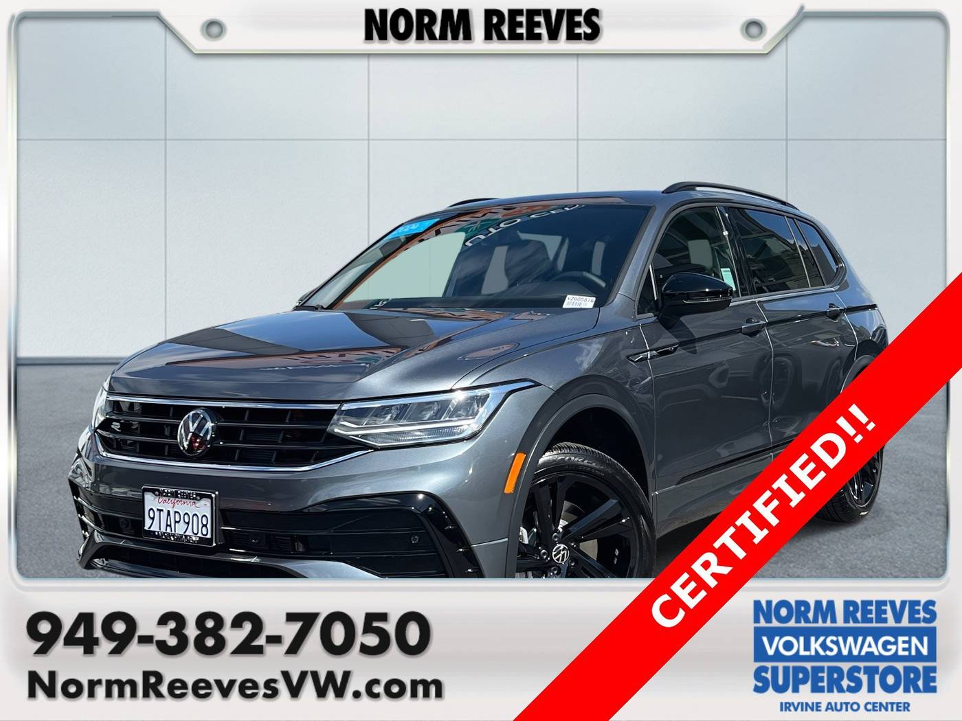 2024 Volkswagen Tiguan SE R-Line Black — SUV — 1,546 mi — Irvine, CA